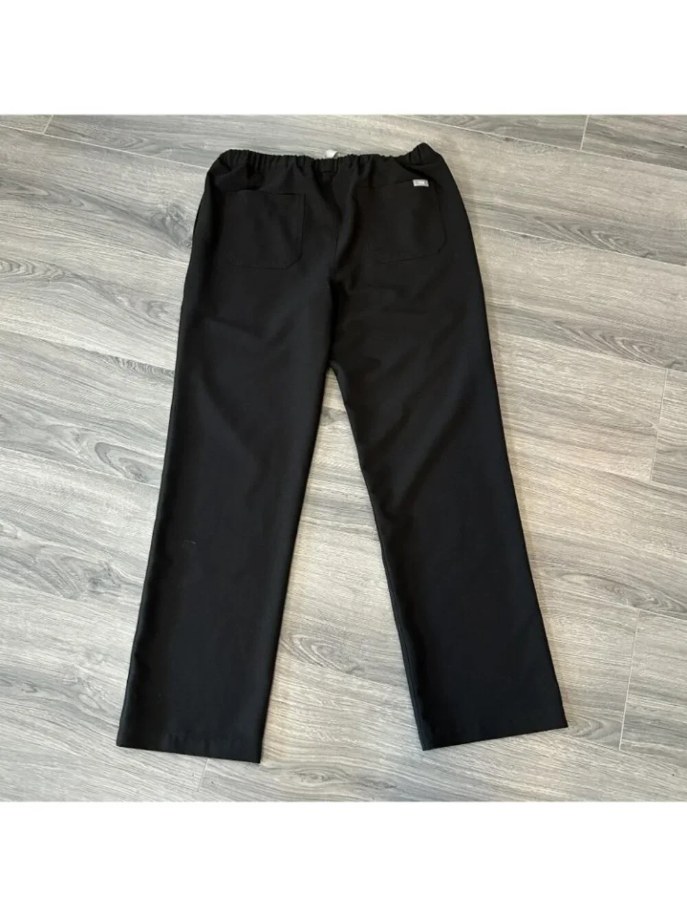 FIGS Pants Mens M Black Technical Collection Pisco Scrub Pant Elastic Drawstring